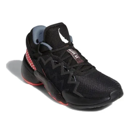 Adidas Marvel x D.O.N Issue 2 Mens Basketball Shoes Black FW9038 NEW Multi Sz - Picture 6 of 8